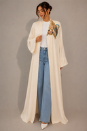 The Orchid - Open Abaya
