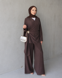 Mocha Grace - Modest Two-Piece Set