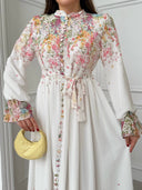 Aurora Floral - Modest Maxi Dress