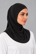 Cotton Amira Hijab – 2 Piece | Black
