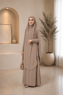 2-Piece Jilbab | Beige