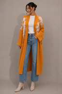 Golden Blossom - Knit Jacket