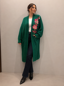 Emerald Blossom - Knit Jacket
