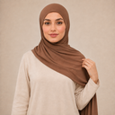 Instant Wrap Lycra Hijab | Mocha