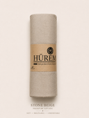 Premium Cotton Hijab – Stone Beige