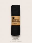 Premium Cotton Hijab – Black