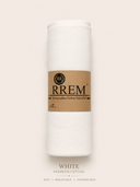 Premium Cotton Hijab – White