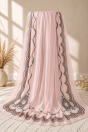 Soft Chiffon Hijab | Soft Blush - Copper