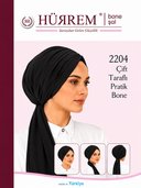 Tie-Back Turban | Black