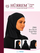 Amira Two-Piece Hijab | Black
