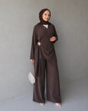 Mocha Grace - Modest Two-Piece Set