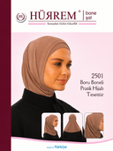 Amira Two-Piece Hijab | Mocha Taupe