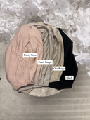 Bamboo Tie-Back Undercap | Oat Beige