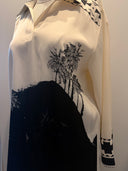 Palm Satin - Modest Two-Piece Set