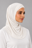 Amira Two-Piece Hijab | White