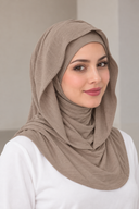 Hoodie Hijab | Mocha Taupe